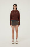Medal Point Collar Knits