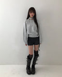 Maan Studded Knit Short Pants