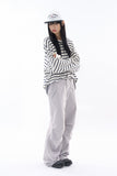Volt string loose parachute pants
