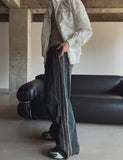 Terne Line Denim Parachute Pants