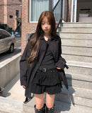 Mir Epaulet Half Trench Jacket