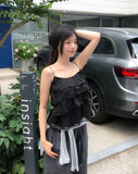 Eed Chiffon Tiered Blouse