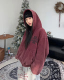 Sender Vintage Brushed Hood Zip-Up