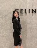 Kisuel Puff Tweed Jacket
