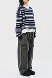 Tora Open Striped Knit