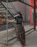 Shade Camo Balloon Snap Pants