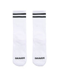Drawing Black Smile Logo Socks의 사본