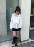 Lonchi Buckle Long Rain Boots