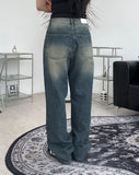 Cambe Washing Wide Denim Pants