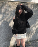 [Plan] Roman V-neck Loose Fit Knit