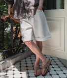 Basic Cotton Bermuda Pants