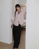 Loit Stripe Loose Fit Long Sleeve Shirt