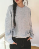 [Wool10] Loose fit wool round knit