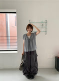 Hube Summer Banding Wide Cargo Pants