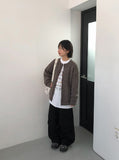 [Unisex] Acolta Bokashi Over Round Knit Cardigan