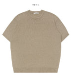 Boucle round knit