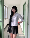 Blendy Basic Pleated Skirt
