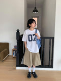 [unisex] Delme Track Line Nylon Banding Bermuda Pants