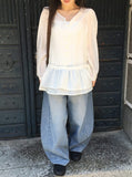 Anji Cotton Wide Pants