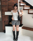 Luin Eyelet Cargo Shorts