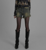 [ EEUN MADE ] Vintage fringe short pt