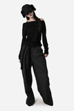 Bay One-Tuck Straight Slacks