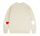 [UNISEX]Elbow I LOVE Bear Sweatshirt