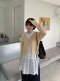 Pickney Ribbon Knit Cardigan