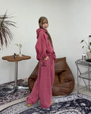 Riel Embroidered Pigment Hoodie