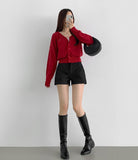 Luxurious Inner Clip Slacks Shorts