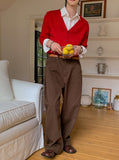 Must Curved Cotton Pants