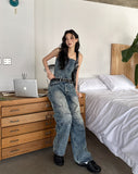 Kishi Set-up Cut Wide Denim Pants