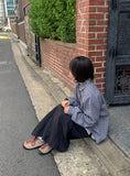 Pohit Nylon Cargo Long Skirt