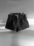 Teeth Adjust Cotton Shorts
