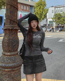 Way Angel Lettering Long Sleeve