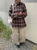 Common Pintuck Cotton Cargo Wide Pants