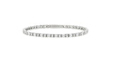 Essence Silver (W) Oval MIX Tennis Bracelet