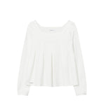 Accordion pleats top