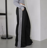 Poring race track color matching training pile pants