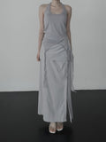 Elmic Printed Halter Sleeveless Top