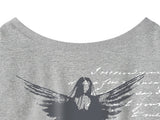 TAKE ME One-Shoulder Sweatshirt