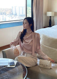 Roan Drape Shirring Blouse