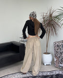 DN Fold Rivet Balloon Pants