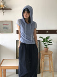 MESH HOOD HALF T