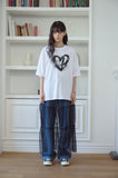 Mono Heart Short Sleeve Tee