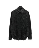 Wessel Wrinkle Loose Fit Satin Shirt