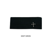 Cross Stud Stripe Hairband