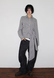 SIDE STRAP CHECK SHIRT