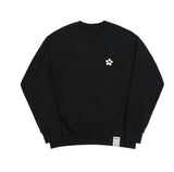 Flower Heart Logo Smile Sweatshirt