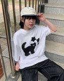 [unisex] Lepan Printing Over Short Sleeve Tee